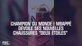 Champion du monde ! Mbappé dévoile ses nouvelles chaussures "deux étoiles" 