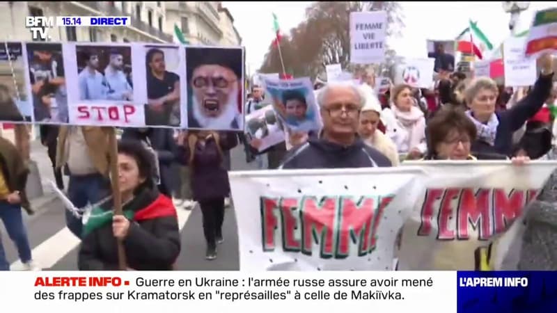 Lyon: une marche organisée par la communauté iranienne après le suicide de Mohammad Moradi