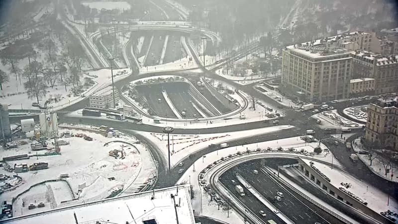 La circulation des bus est perturbée.