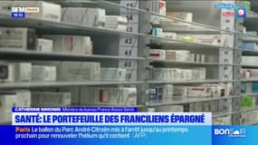 Santé: le portefeuille des Franciliens épargné
