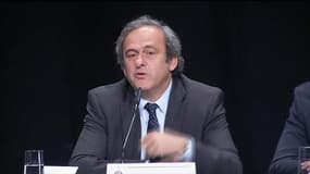 Platini se dit "dépité et écœuré" par le scandale de la Fifa, "trop c'est trop" 