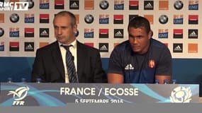 Le XV de France bat l'Ecosse en préparation au Mondial