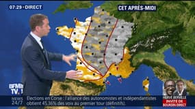 La météo pour ce lundi 4 décembre 2017