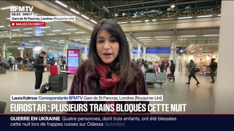 Panne de l'Eurostar: le trafic devrait reprendre normalement mercredi 31 décembre