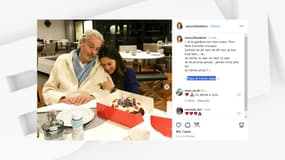 Anouchka Delon rend hommage à son père le 26 août 2024 après la mort de l'acteur
