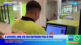 Intempéries: à Givors, la vie reprend peu à peu son cours