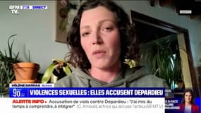 Accusations de violences sexuelles contre Gérard Depardieu: "Tout le monde le voit, personne ne dit rien" témoigne l'actrice Hélène Darras 