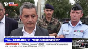 JO 2024: "Plus de 50.000 forces de l'ordre" sont mobilisées pour la cérémonie d'ouverture à Paris, déclare Gérald Darmanin 