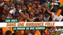 CAN 2023 : La parade du bus ivoirien, dans une ambiance folle