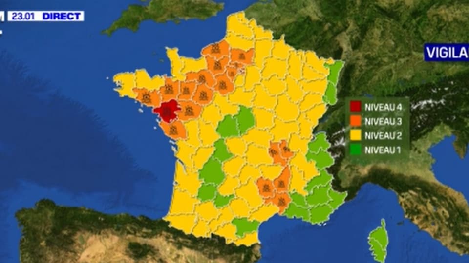 Intempéries Le Rhône à Son Tour En Vigilance Orange La Loire