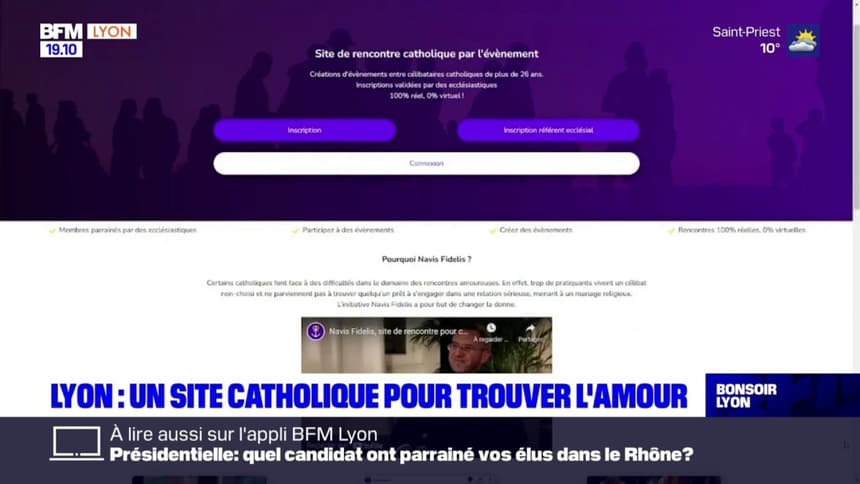 rencontre amoureuse entre catholique