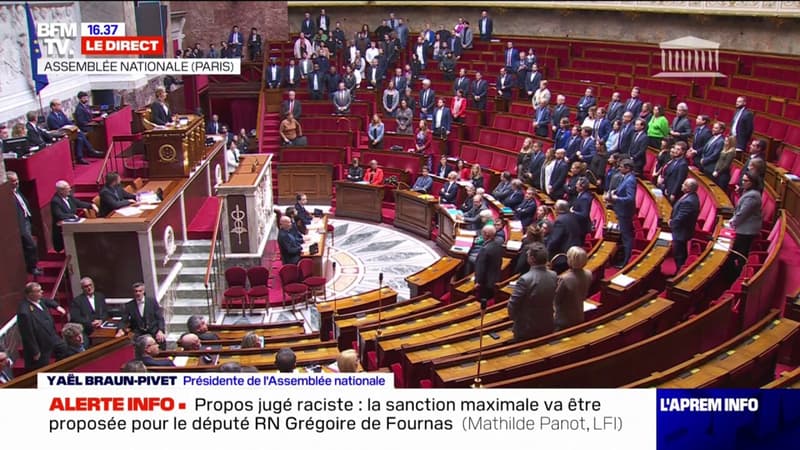 L'Assemblée vote la sanction maximale contre le député RN, Grégoire de Fournas