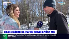 La station du col des Guérins a rouvert après quatre ans grâce au retour de la neige