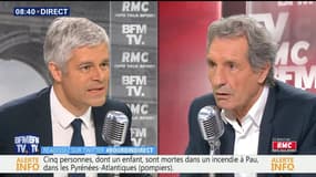 Laurent Wauquiez face à Jean-Jacques Bourdin en direct