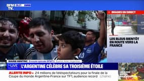 Les Argentins ont célébré leur victoire jusqu'au petit matin dans les rues de Buenos Aires 