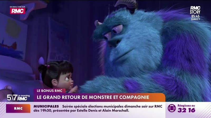 Le bonus RMC : Le grand retour de "Monstres et Compagnie" - 10/03