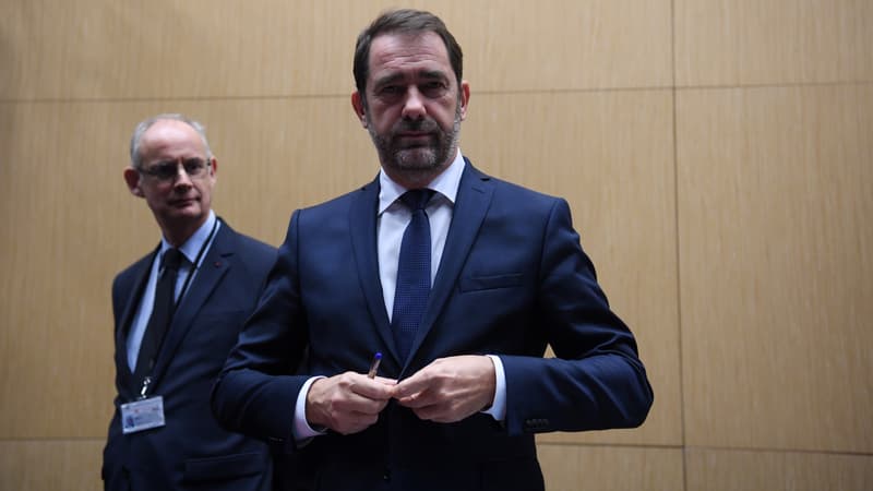 Christophe Castaner le 3 décembre, lors de son audition par la commission des lois de l'Assemblée nationale. 