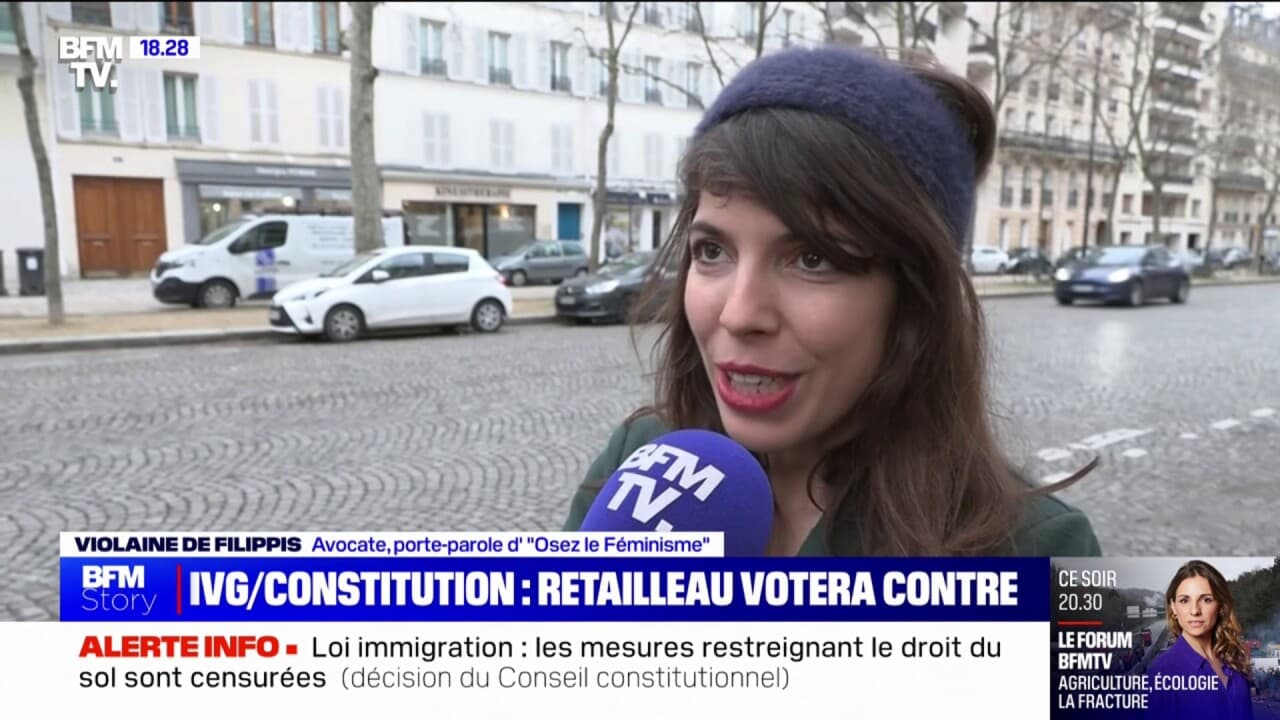 Constitutionnalisation de l'IVG la porteparole d'