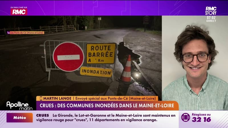 Crues à Ponts-de-Cé : des habitants évacués, la Loire sous haute surveillance