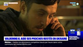 Valbonne: un réfugié aide ses proches restés en Ukraine