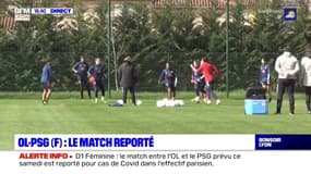 Championnat de France féminin: OL - PSG reporté