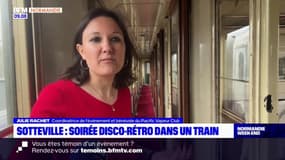 Près de Rouen, une soirée disco-rétro organisée dans un train ancien