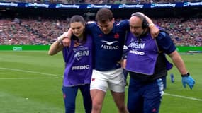 La sortie sur blessure d'Antoine Dupont face à l'Irlande le 8 mars 2025