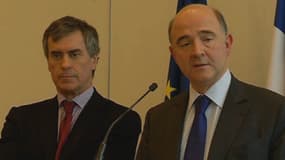 Pierre Moscovici se défend toujours de n'avoir "pas blanchi" Jérôme Cahuzac.