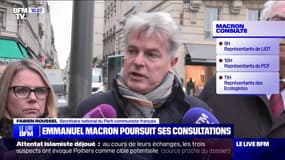 Le PCF reçu à l'Élysée: Fabien Roussel veut défendre "la possibilité de pouvoir partir en retraite à 62 ans"