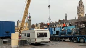 Le montage de la grande roue a débuté sur la Grand'place ce jeudi 14 novembre, l'ouverture prévue le 20 novembre prochain.