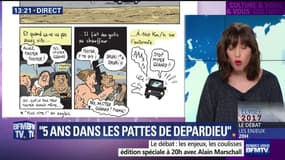 "Gérard, cinq années dans les pattes de Depardieu", la nouvelle BD reportage de Mathieu Sapin