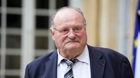 Michel Fournier, secrétaire d'État aux Affaires rurales, assiste à une réunion avec les nouveaux membres du cabinet reconduit du Premier ministre Sébastien Lecornu à l'Hôtel de Matignon, le 13 octobre 2025.