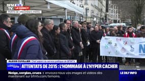 Attentats de 2015: une cérémonie d'hommage est organisée par le Crif devant l'Hypercacher de la Porte de Vincennes