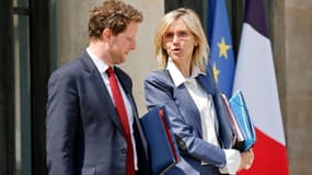 Clément Beaune et Agnès Pannier-Runacher en juin 2023.