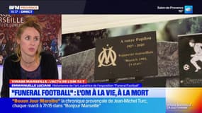 "Funeral Football": à Marseille, une exposition met à l'honneur les tombes décorées aux couleurs de l'OM