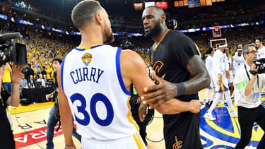 Stephen Curry et LeBron James