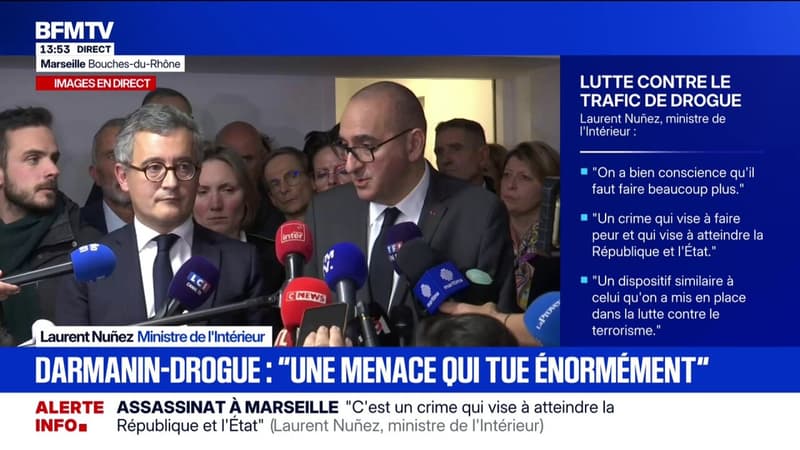 Laurent Nuñez (Intérieur) : À Marseille, vous avez un haut fonctionnaire qui ne fait que de s'occuper des questions de sécurité, c'est inédit