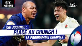 6 Nations : Une dernière journée à suspense, le programme