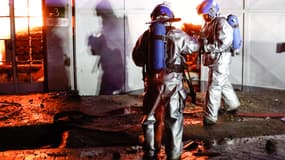 Des pompiers à Nairobi, au Kenya, le 2 février 2024. Photo d'illustration