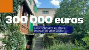 300.000 euros ont été attribués à la rénovation de la maison de Jean Giono.
