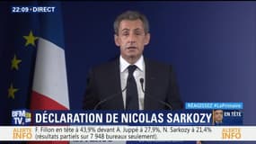 Primaire de la droite: Sarkozy appelle à voter Fillon