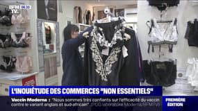 L'inquiétude d'une nouvelle fermeture pour les commerces "non essentiels"