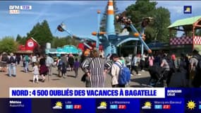 Nord: 4.500 bénéficiaires du Secours Populaire ont profité du parc d'attractions Bagatelle