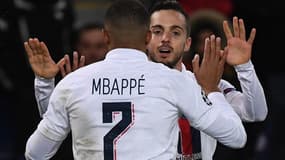 Mbappé et Sarabia, le 11 décembre 2019