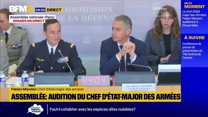 "Le nouveau Rafale va être un appareil extrêmement performant capable d'emporter le nouveau missile nucléaire ASN4G en 2035", explique Fabien Mandon, chef d'état-major des Armées