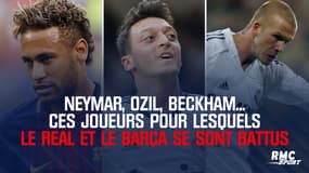 Mercato : Neymar, Ozil, Beckham... Ces joueurs pour lesquels le Real et le Barça se sont battus