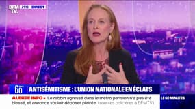 Marche contre l'antisémitisme: "Je considère que ce n'est pas à nous de décider qui participe ou pas", affirme Violette Spillebout (Renaissance)