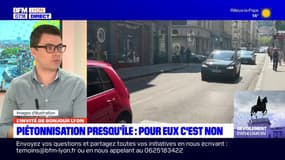 Lyon: des associations s'opposent à la piétonnisation de la Presqu'île, une lettre écrite au Conseil d'État