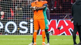 Hugo Lloris et Moussa Sissoko