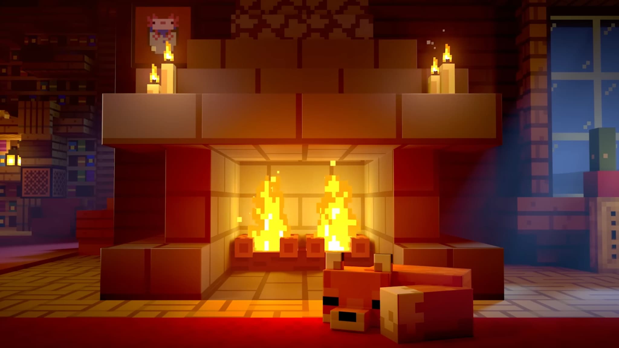 Netflix, Disney+, , Minecraft: voici les meilleurs feux de cheminée  virtuels pour Noël
